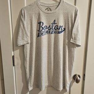 NWOT Boston Scally Company Short-Sleeve T-Shirt Size XL - Grey & Blue